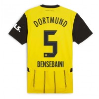 Camisa de time de futebol Borussia Dortmund Ramy Bensebaini #5 Replicas 1º Equipamento 2024-25 Manga Curta